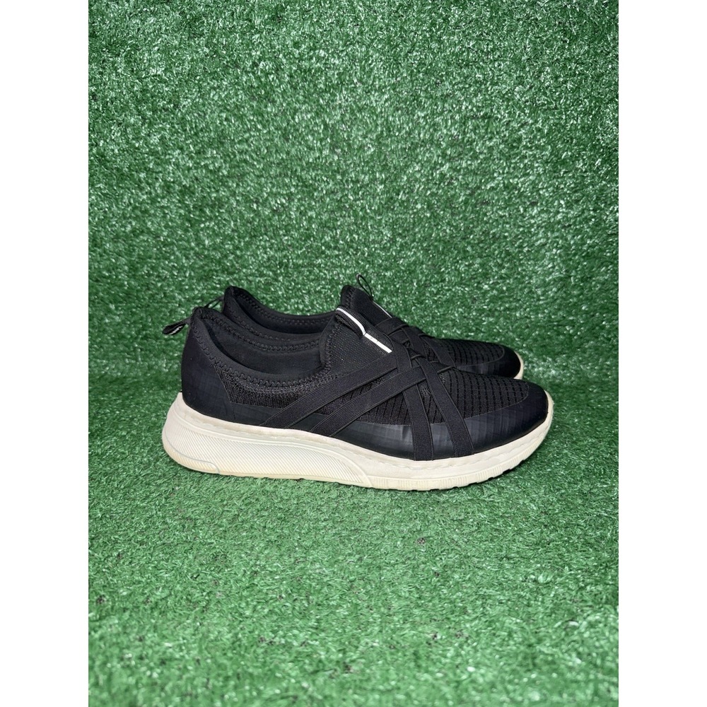 Rieker Women Size 8 US 39 EU Antistress Strappy Mesh Black Comfort Slip On Shoes